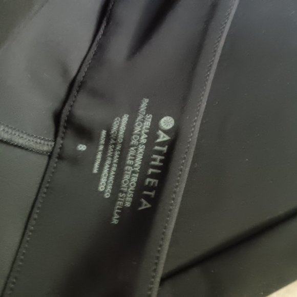 NWT Athleta Stellar Skinny Trouser - Picture 7 of 7